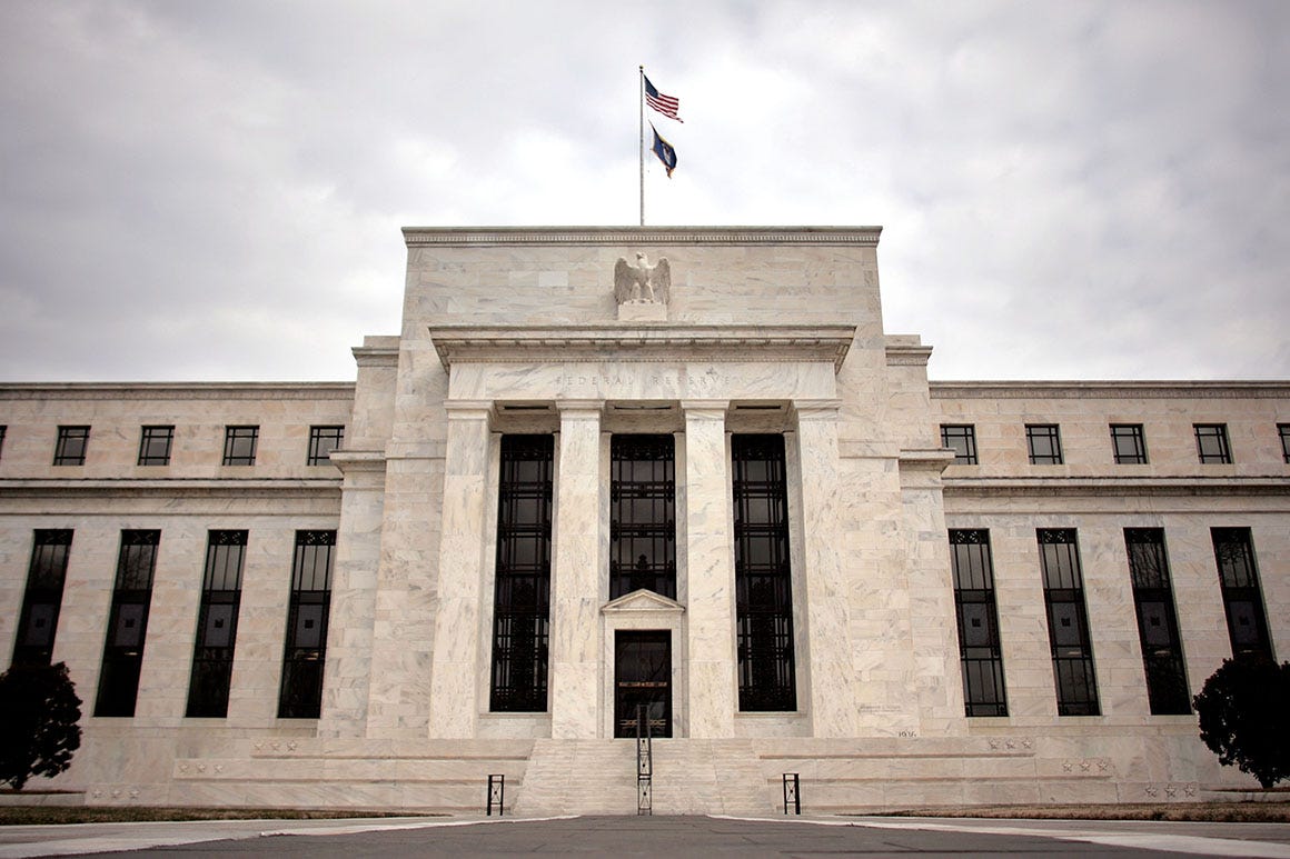 Fed announces massive cash injection to relieve U.S. debt market - POLITICO
