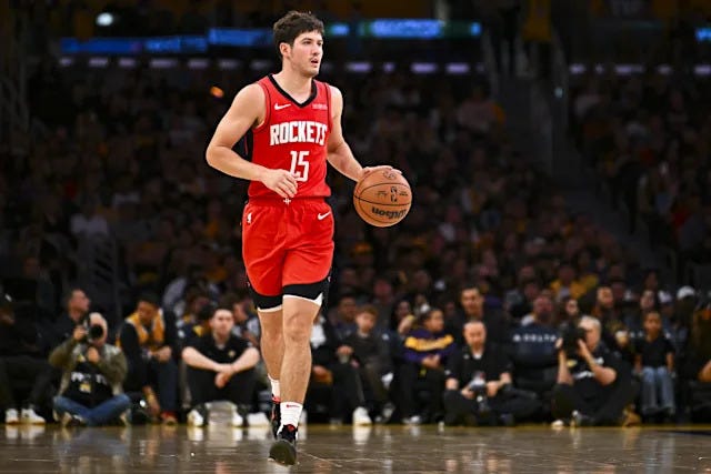 Reed Sheppard set to be Rockets' starting PG after Fred VanVleet ACL tear -  Yahoo Sports