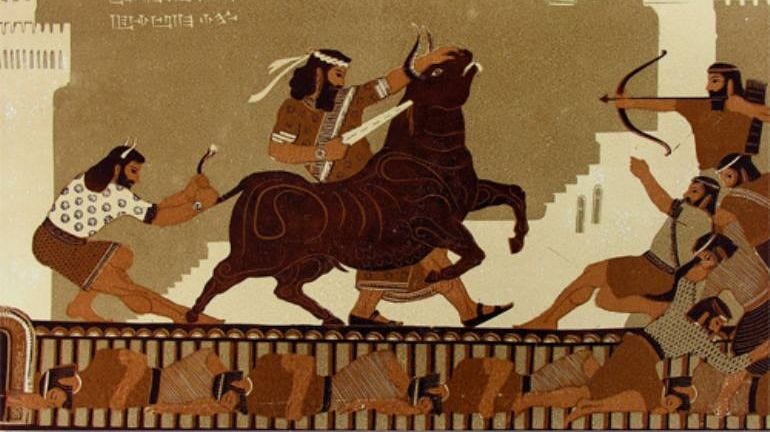 The Epic of Gilgamesh Presented Via Animation and Songs