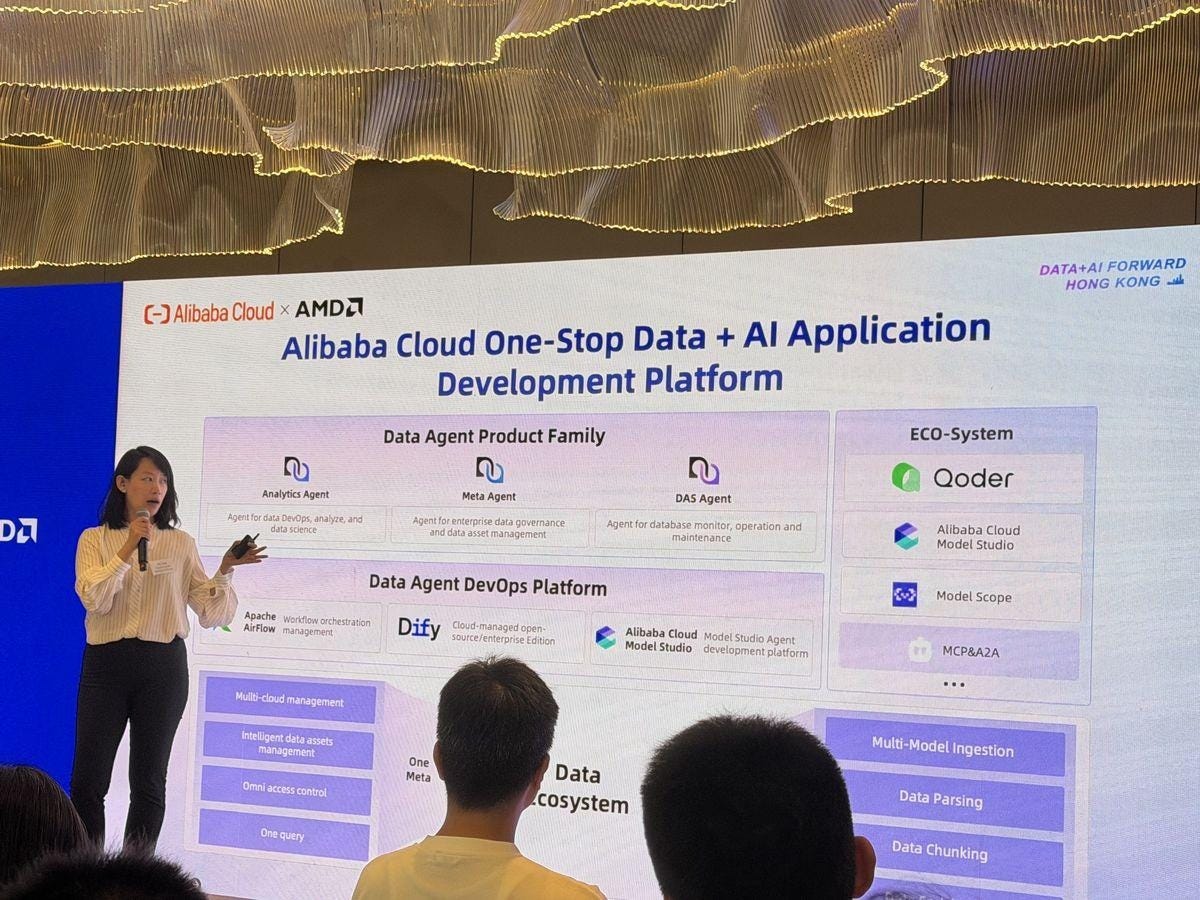 Alibaba Cloud — “Data+AI Forward,” The Henderson, Hong Kong, March 25, 2026
