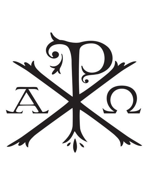 Chi Rho Art Print by Sopwith | Society6 | Filipino tattoos, Christ tattoo, Chi  rho