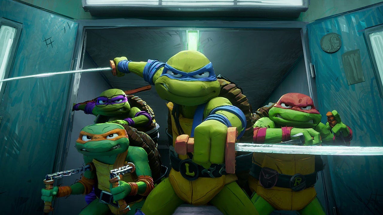 Teenage Mutant Ninja Turtles: Mutant Mayhem Exclusive Posters and Video -  IGN