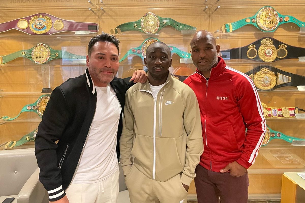 Is Terence Crawford headed to Golden Boy Promotions?