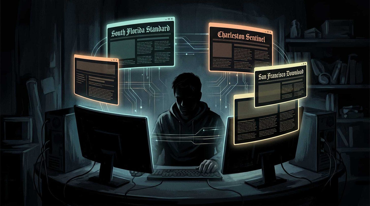 Fake AI news manipulation Fake AI news manipulation