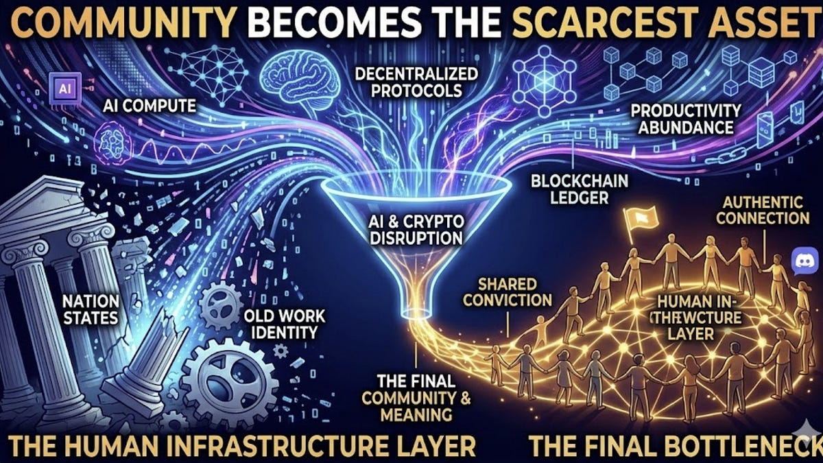 Comments - The Human Infrastructure Layer: Why Community Becomes the ...