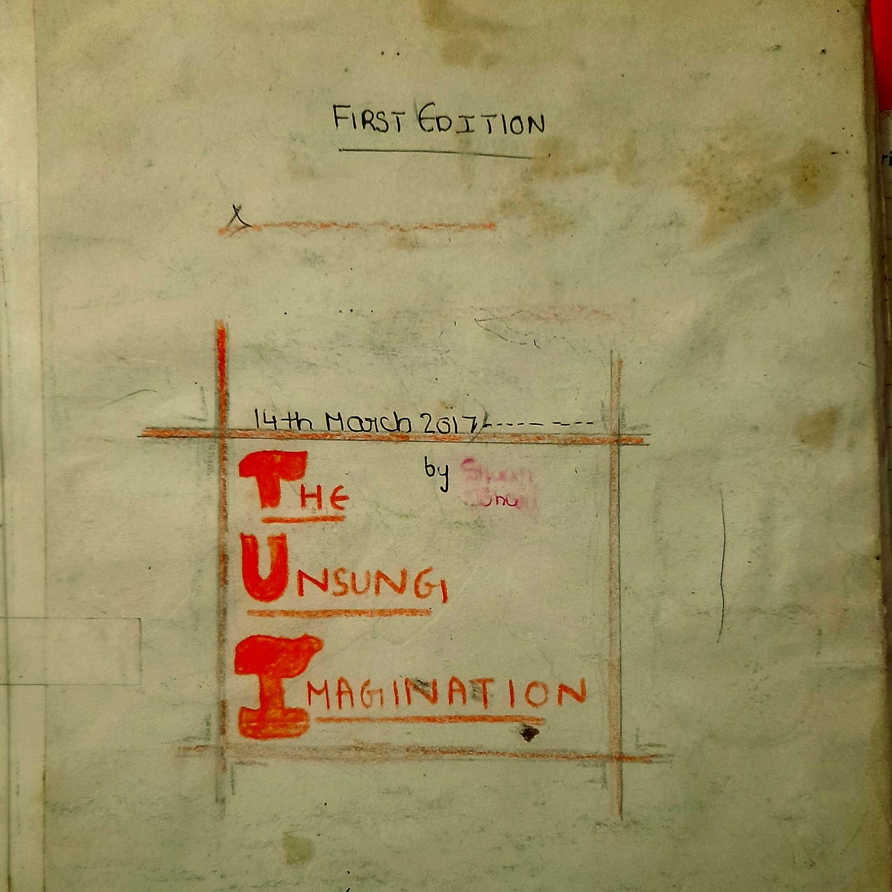 My Unsung Imagination