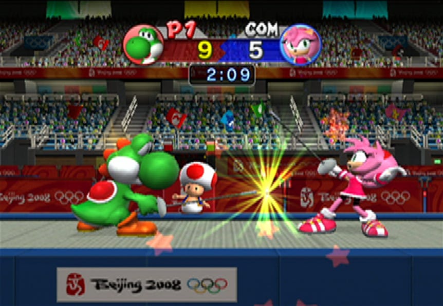 Mario & Sonic at the Olympic Games (Wii) - Press Screenshot (17 Oct 2007) - Sonic  Screenshots - Sonic Stadium