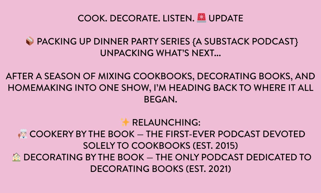 Dinner Party Podcast 