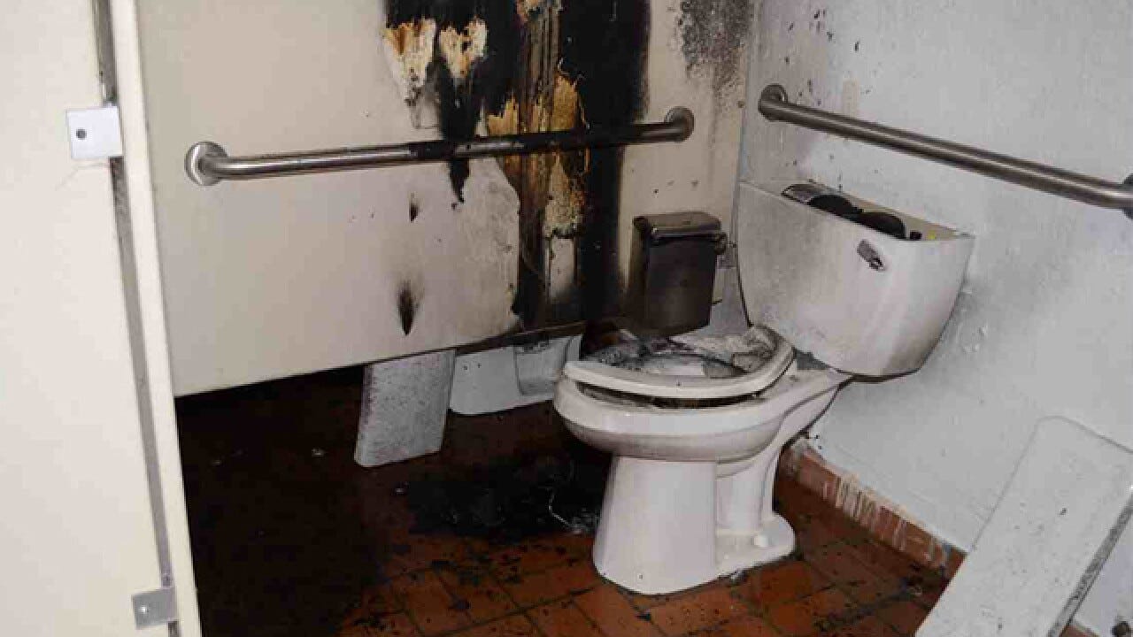 Teen admits to setting park pavilion on fire using lighter, toilet paper