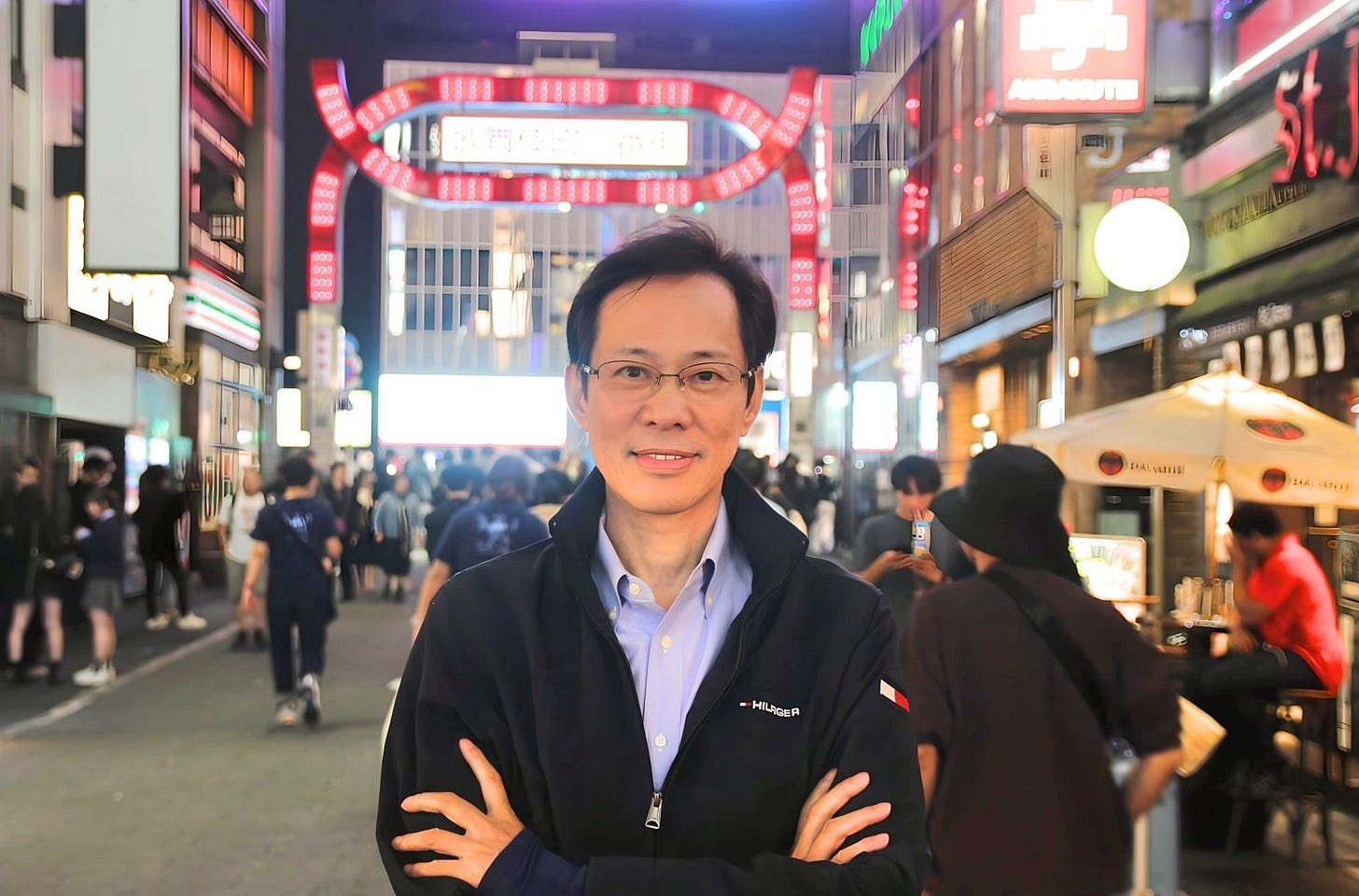 20241023-歌舞伎町案内人李小牧。(黄信维摄) 20241023-歌舞伎町案内人李小牧。(黄信维摄)