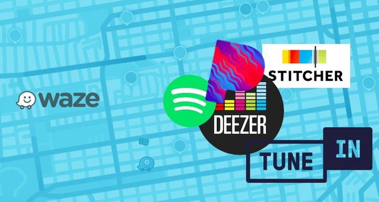 Waze audio