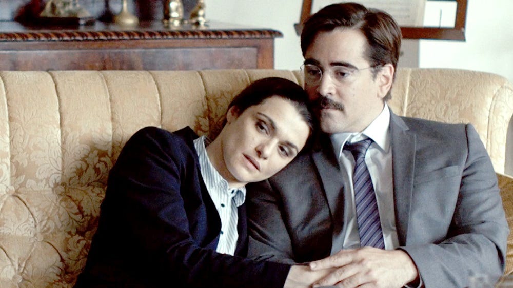 rachel weisz and colin farrell lobster movie rachel weisz and colin farrell lobster movie