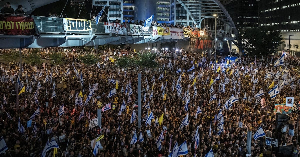 Israel entra em greve geral após morte de seis reféns e manifestantes pedem  cessar-fogo em Gaza - Estadão