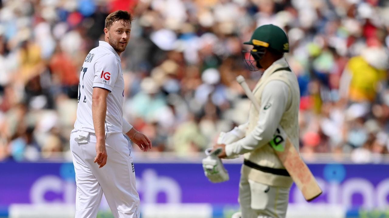 Ashes 2023: Usman Khawaja sledges Ollie Robinson, Australia defeat England,  news, video, updates | news.com.au — Australia's leading news site