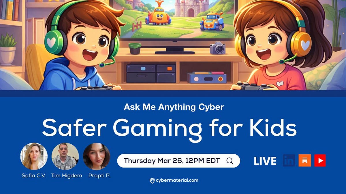 Ask Me Anything Cyber: Promoting Safe Gaming for Kids
