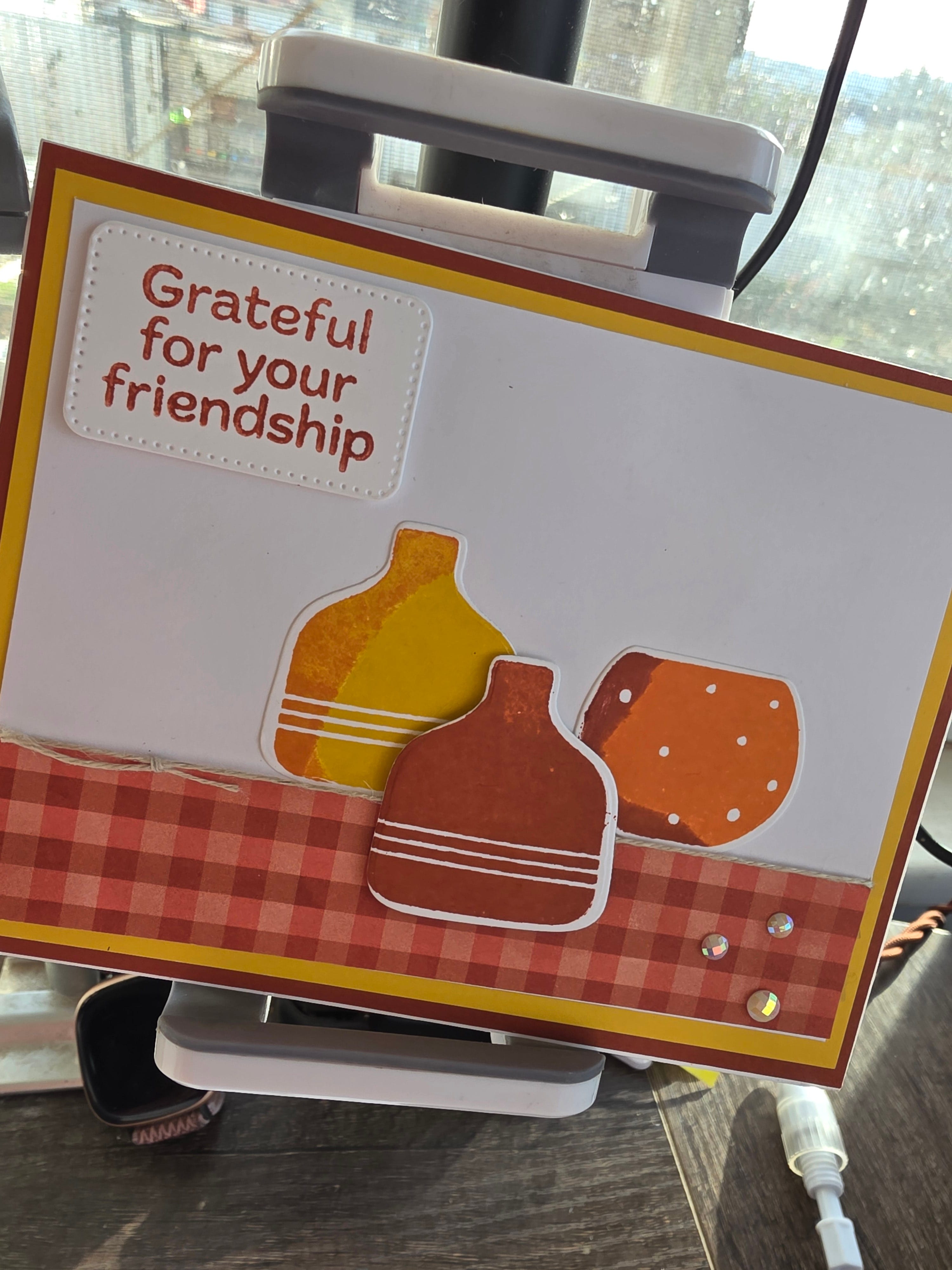 Friendship Invoice Grateful for Your Friendship