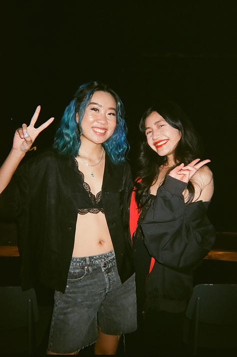 Film photos of various concerts in Atlanta and Chicago this past year (2023)