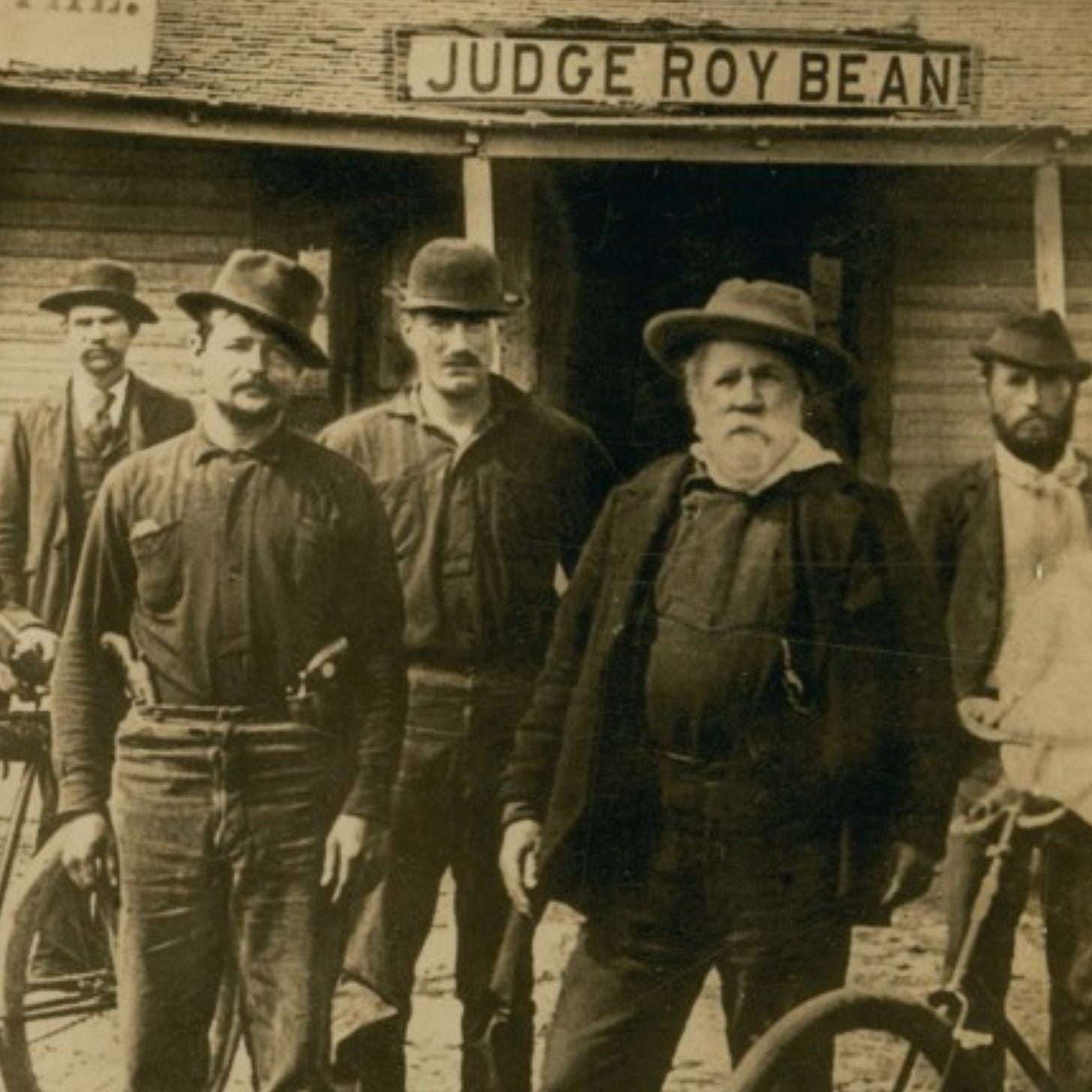 Photo of Judge Roy Bean. Photo of Judge Roy Bean.