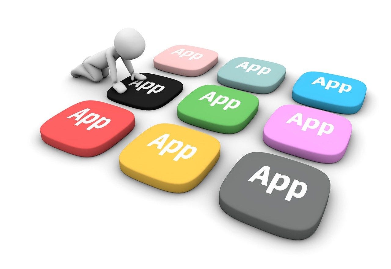 Free app software contour illustration