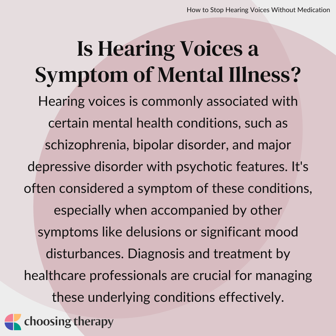 How to Stop Hearing Voices
