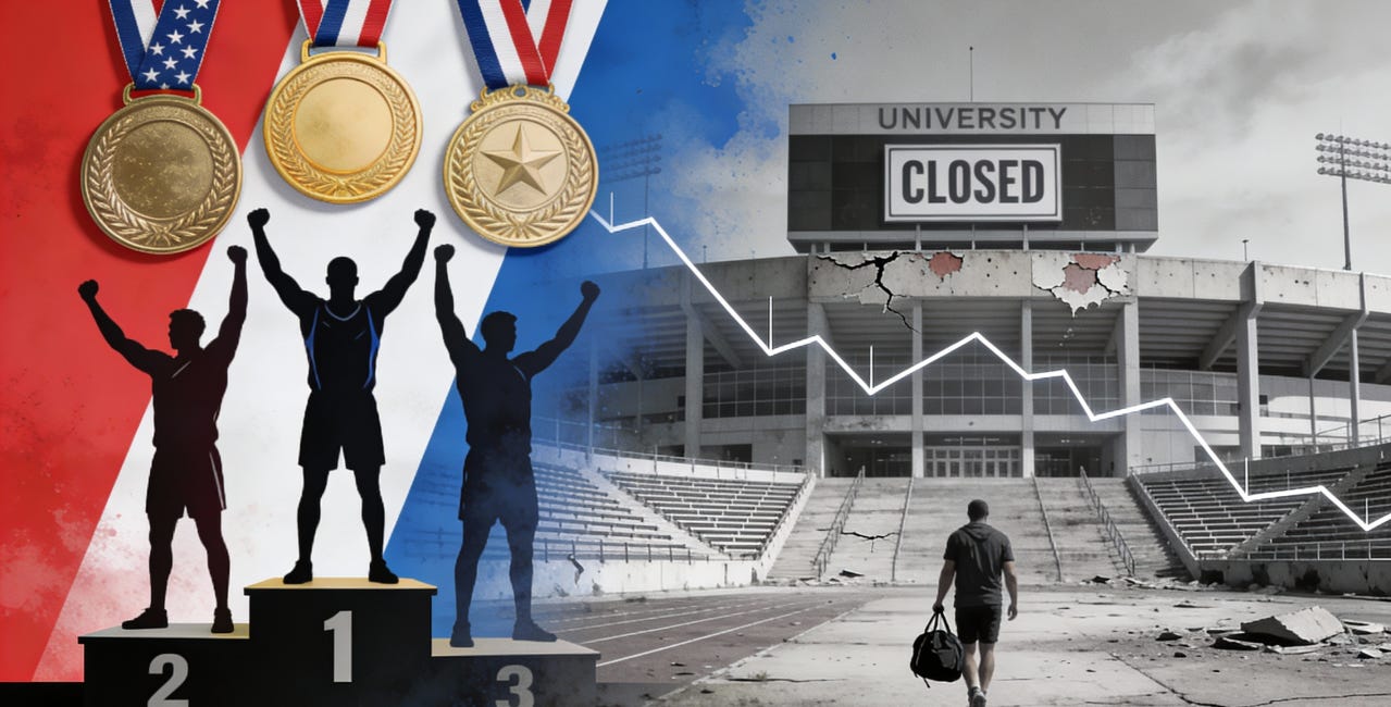 The Broken Pipeline: How The Collapse of College Sports Threatens U.S. Olympic Dominance