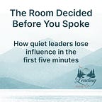 Leading Quietly