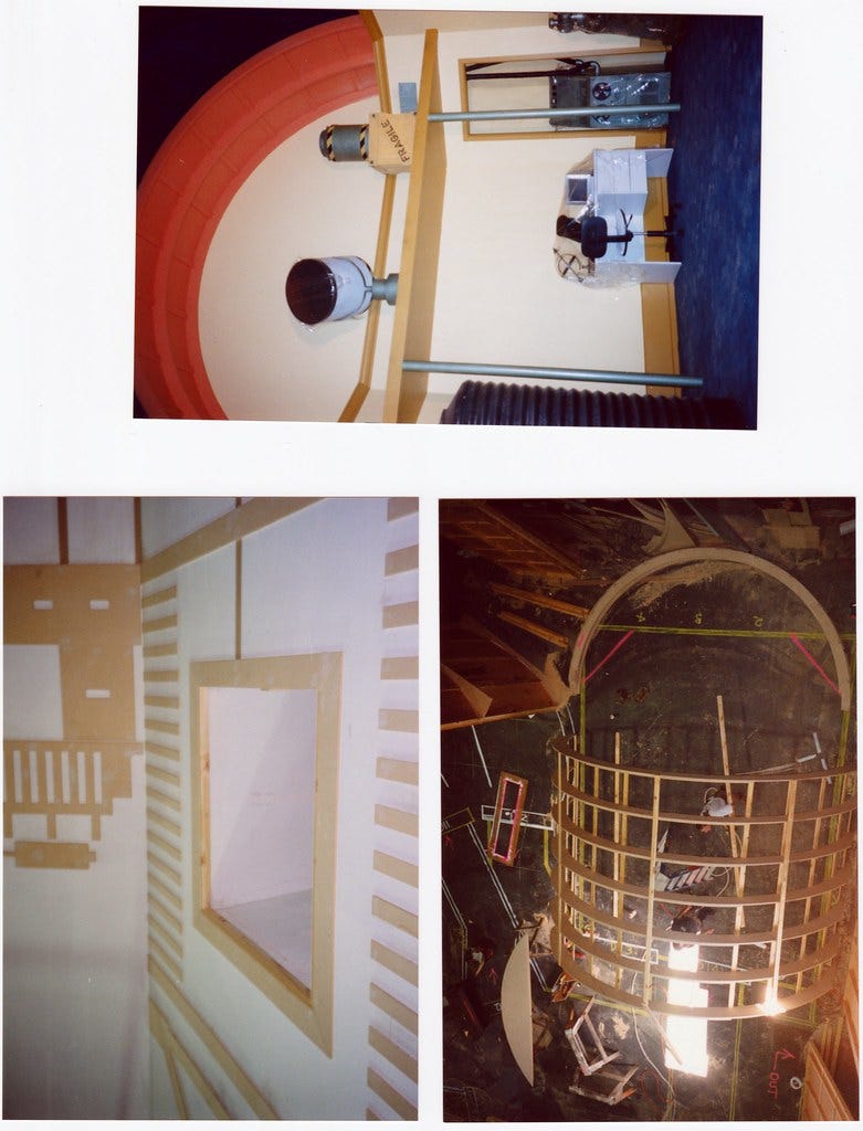 A collection of photographs from the set (photograph 1)