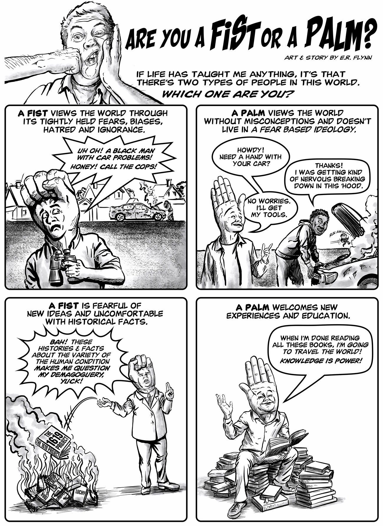FistorPalms Comic by ER Flynn part 1