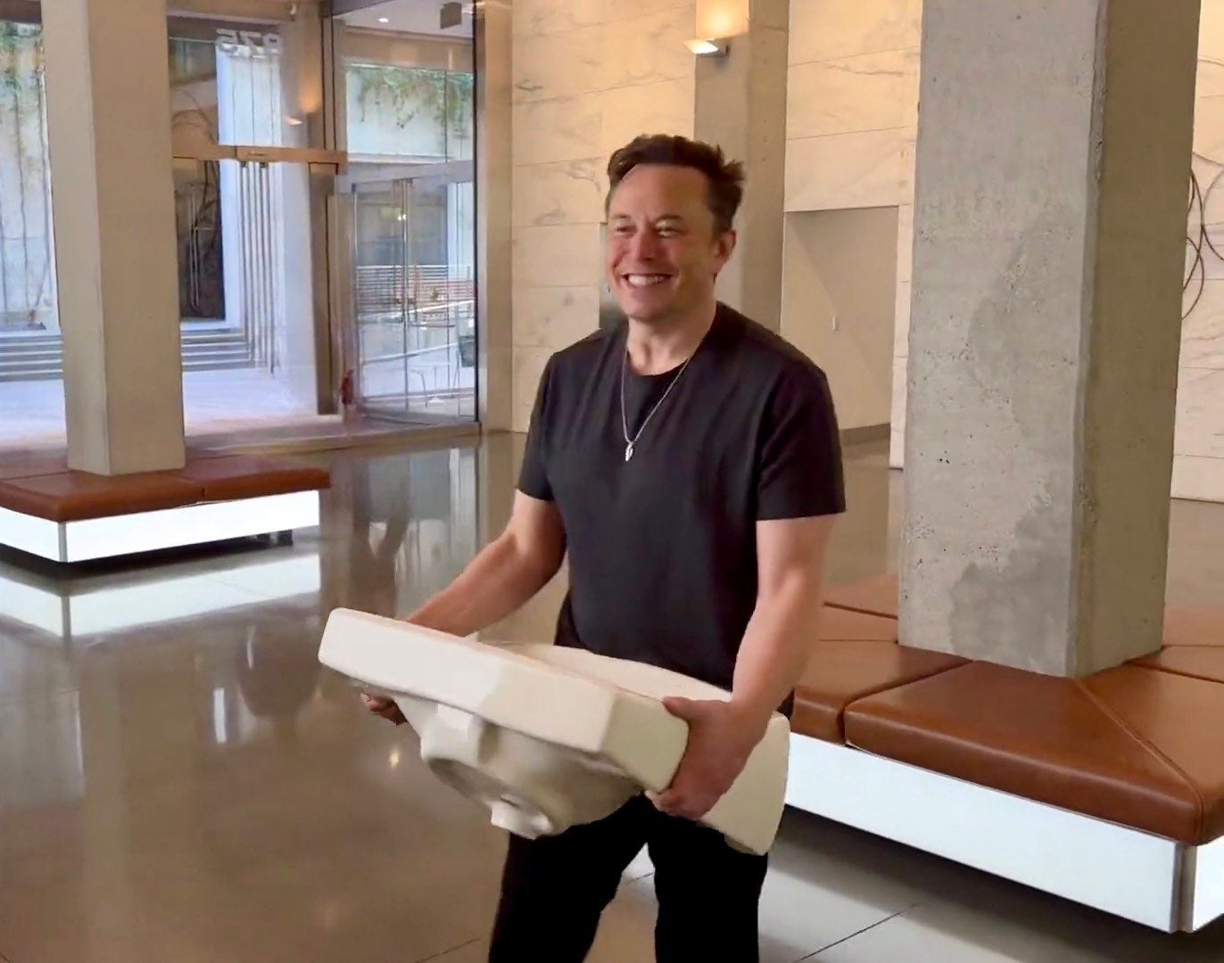 DogeDesigner on X: "Two years ago today, the iconic moment when Elon Musk  walked into Twitter headquarters. Let that sink in!  https://t.co/H48391EjTo" / X
