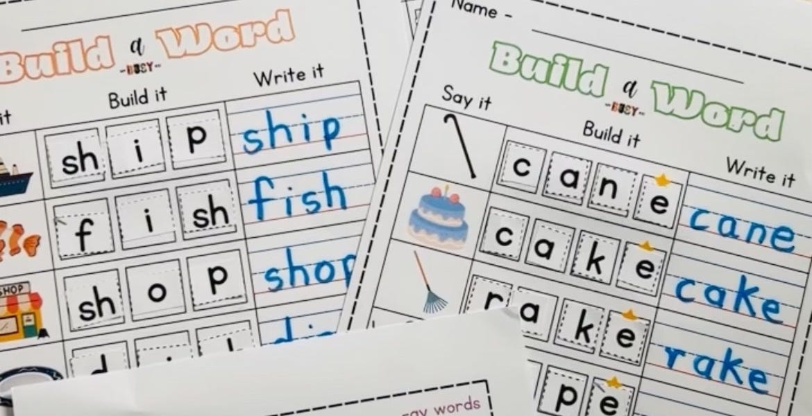 Words For First Reader 150 Words Every Early Reader Can Master (With One Printable Pack)