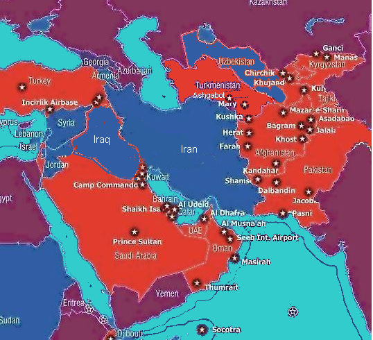 Ring of Iranian Bases Threatens US