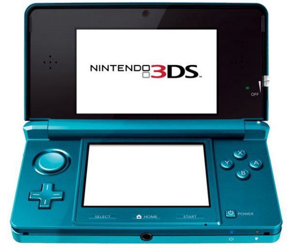 任天堂的3DS其實本體設計在AR與近身社交運用上都頗有著墨。 任天堂的3DS其實本體設計在AR與近身社交運用上都頗有著墨。