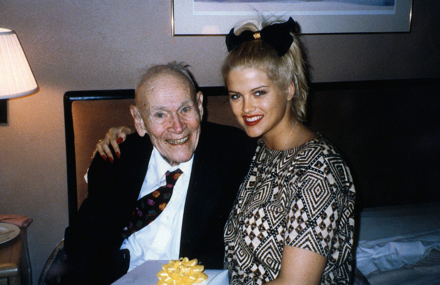 Anna Nicole's husband gave her more than money
