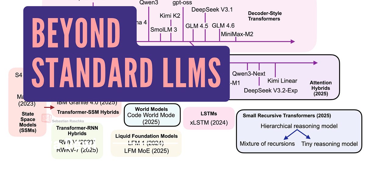 A Researcher's Field Guide to Non-Standard LLM Architectures