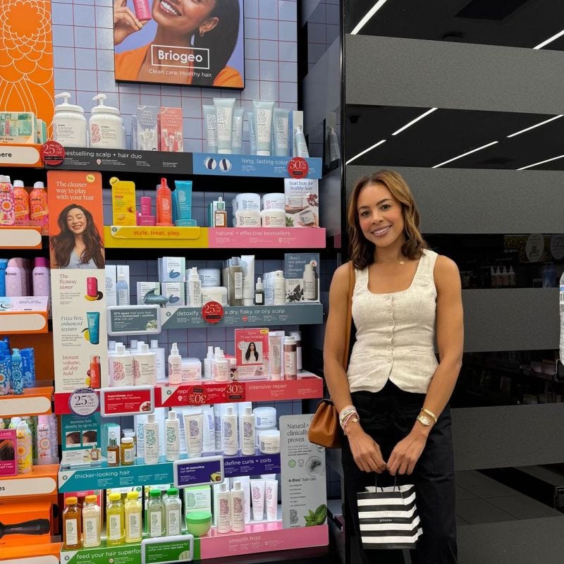 Thank you to the team SEPHORA and Ulta Beauty for a warm New York City welcome earlier this week! I loved meeting with our Briogeo Hair Care community and touring stores city-wide. Thank you to the team SEPHORA and Ulta Beauty for a warm New York City welcome earlier this week! I loved meeting with our Briogeo Hair Care community and touring stores city-wide.