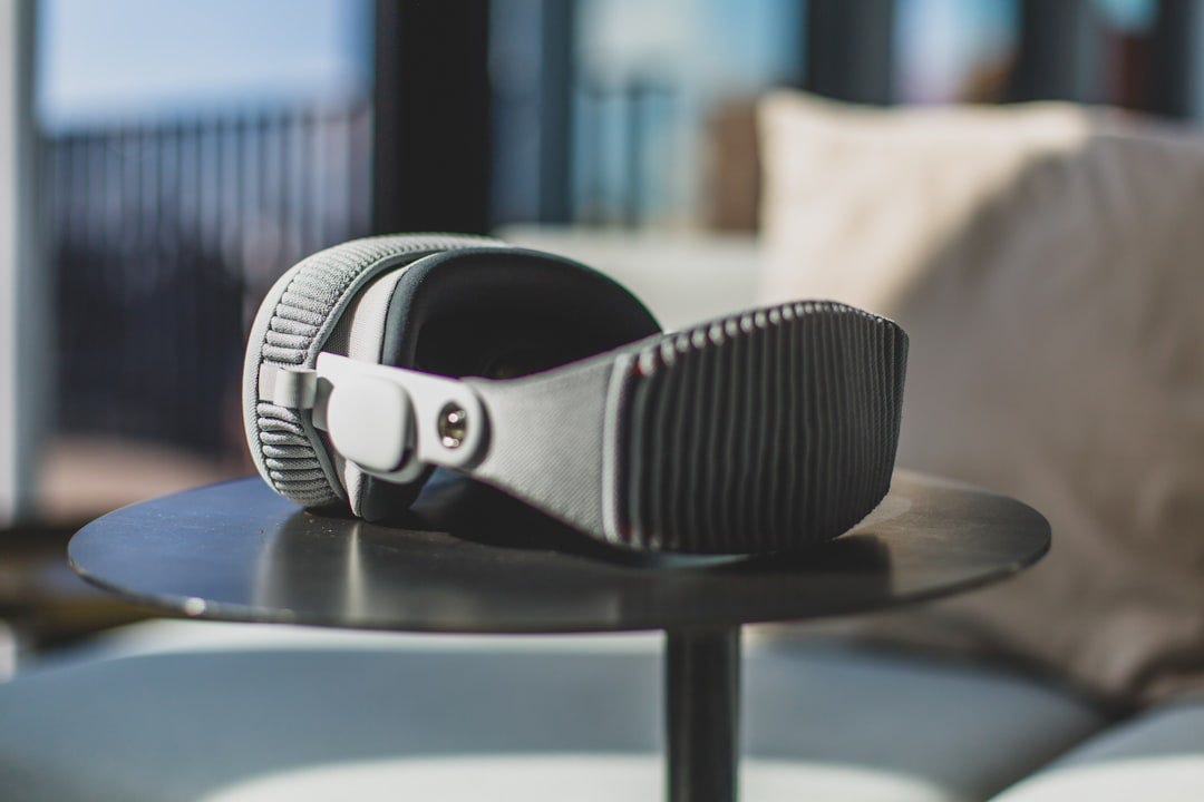 <p>Photo by <a href="https://unsplash.com/@ort?utm_source=storipress&utm_medium=referral&utm_campaign=api-credit">Bram Van Oost</a> / <a href="https://unsplash.com/?utm_source=storipress&utm_medium=referral&utm_campaign=api-credit">Unsplash</a></p> Apple Vision Pro headset rear on a concrete floor