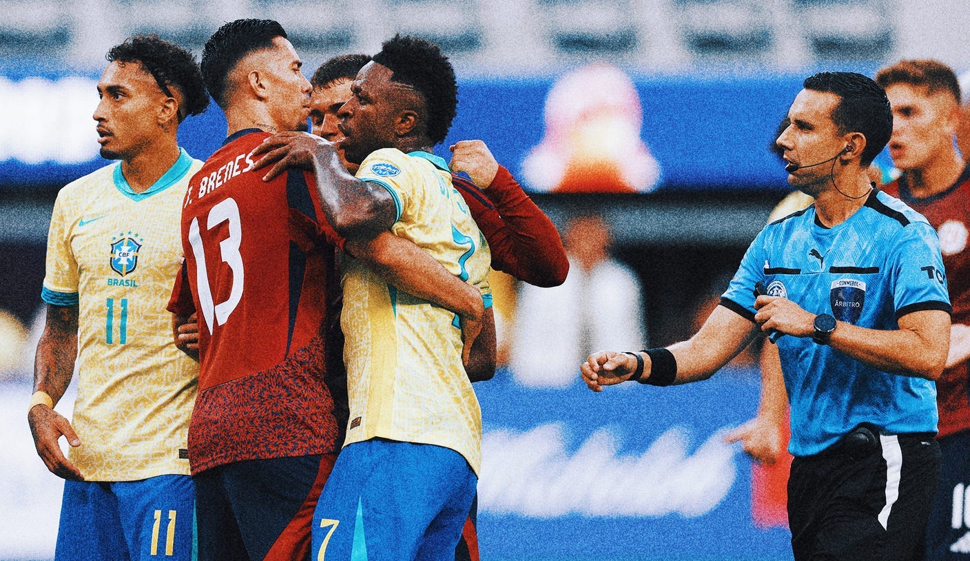 Brazil held to 0-0 draw by Costa Rica in a stunner to open Copa America  group play | FOX Sports
