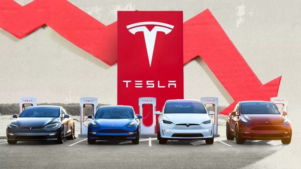 تسلا تسجل أرباحًا أقل من التوقعات في الربع الرابع من 2024 تسلا تسجل أرباحًا أقل من التوقعات في الربع الرابع من 2024
