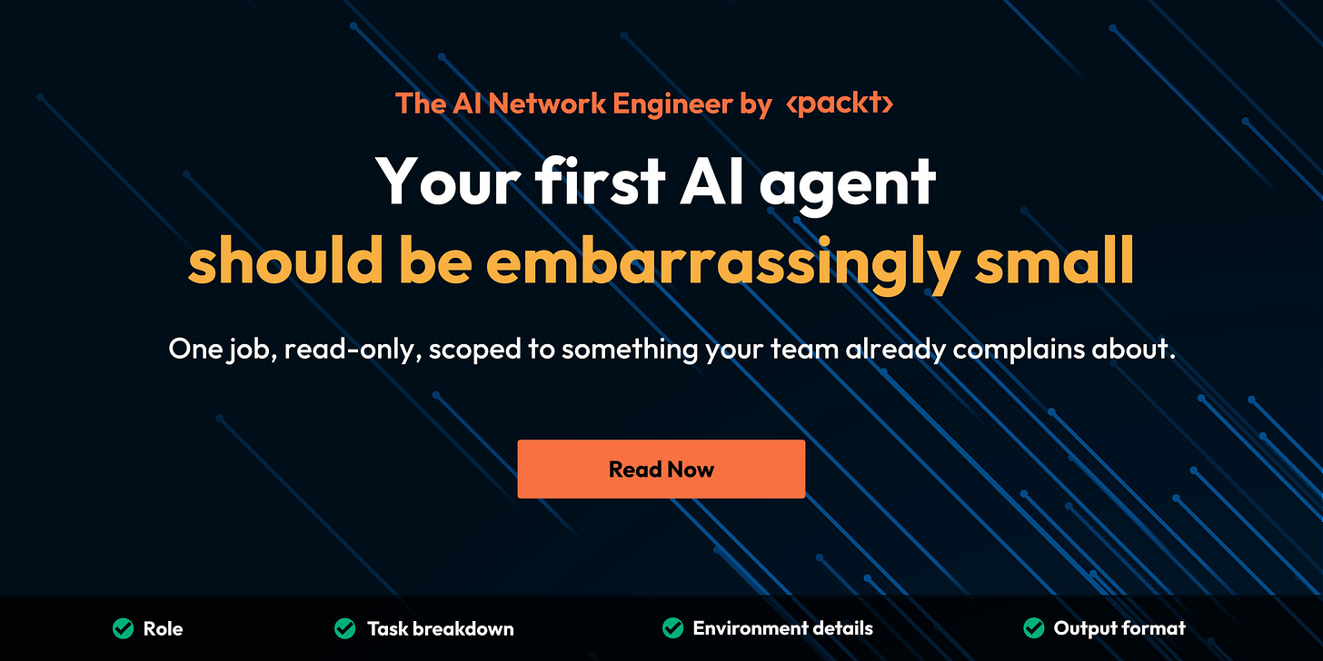 Your first Agent should be embarrassingly small