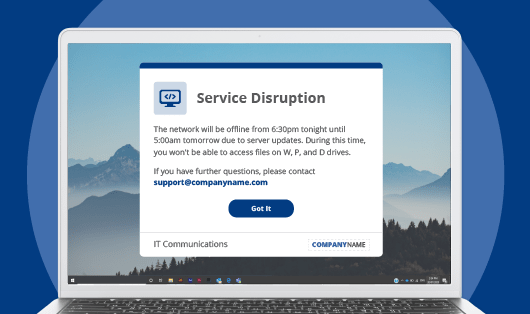 How to Manage Scheduled Maintenance Messages (with examples)
