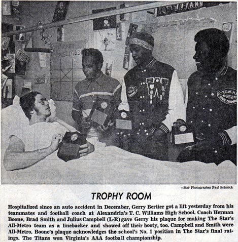 Remember the Titans Movie True Story - Gerry Bertier, Bill Yoast ... Remember the Titans Movie True Story - Gerry Bertier, Bill Yoast ...
