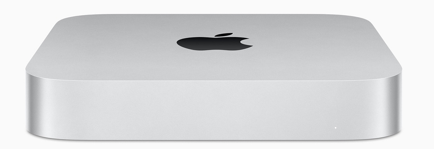 Mac mini con M2 o M2 Pro Mac mini con M2 o M2 Pro