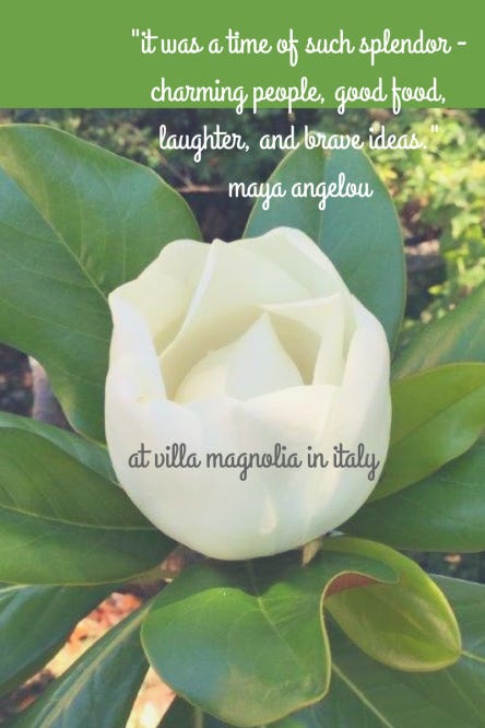 at villa magnolia in italy at villa magnolia in italy