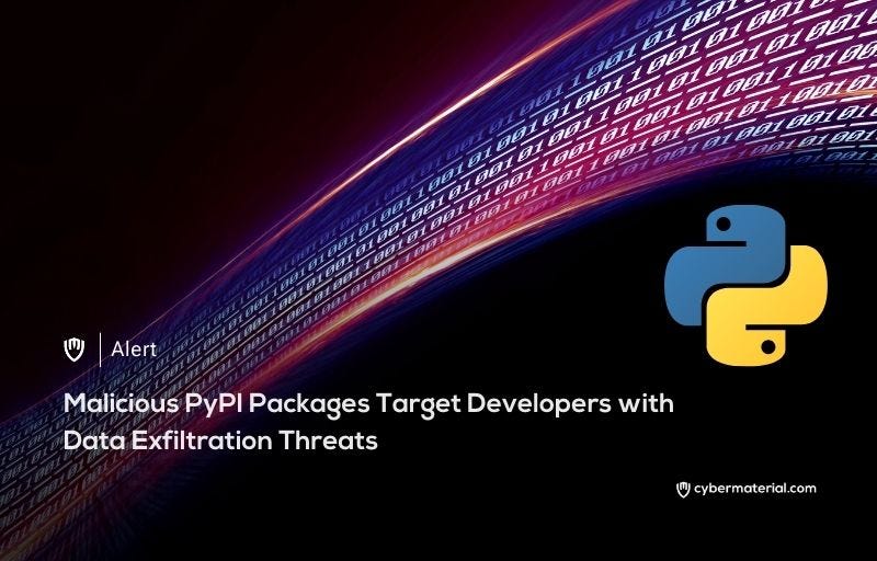 a third of pypi software packages contains flaw to... Malicious PyPI Packages Steal Sensitive Data