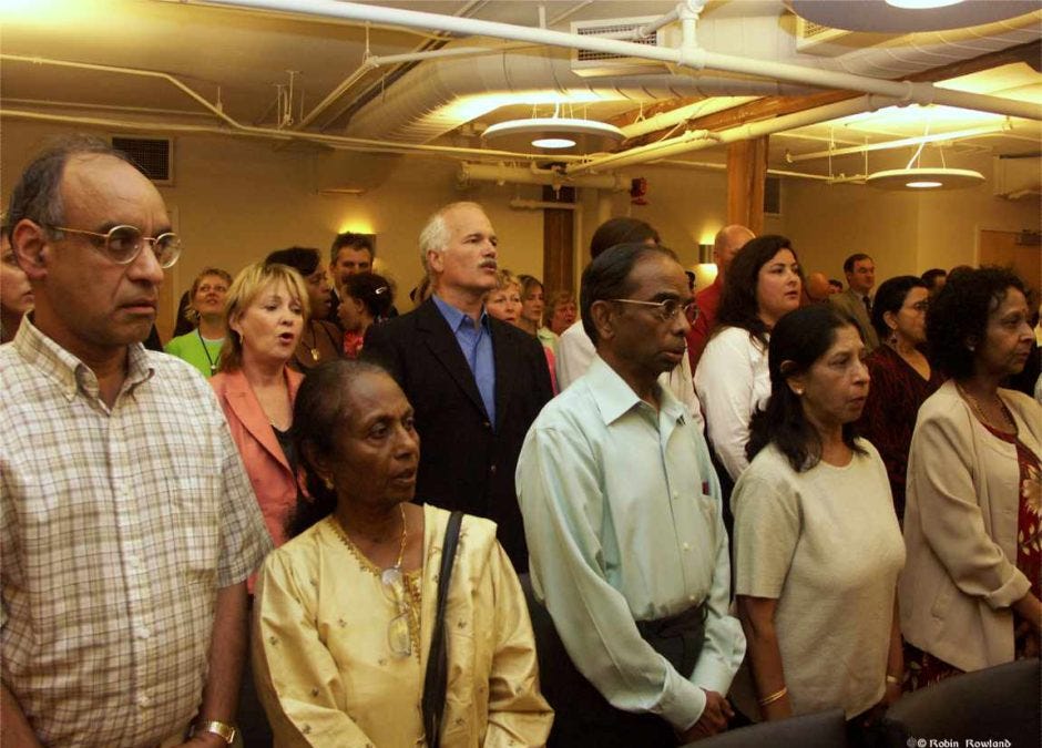 Photostack #32 September 7, 2005 Air India and 9/11 families meet