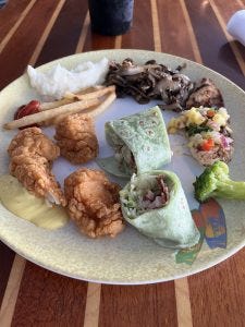Buffet Selection of food