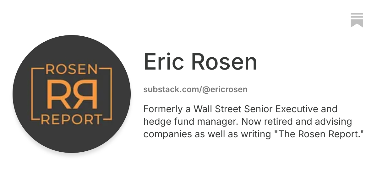 Eric Rosen | Substack