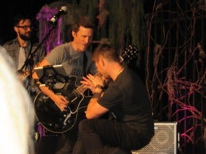 Doing his best Bowie Doing his best Bowie