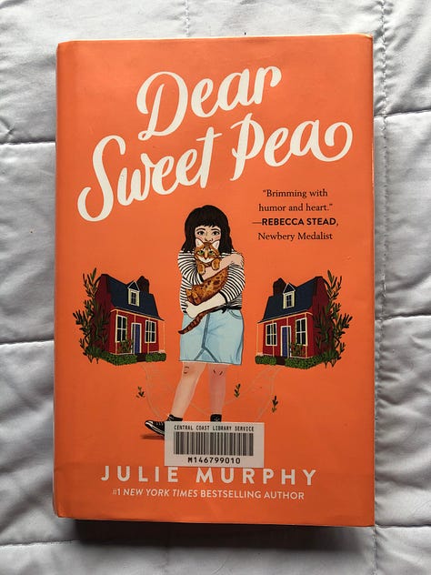 book covers: the man who didn't call; before you knew my name; an abundance of katherines; anne of green gables;dear sweet pea; i miss you when I blink