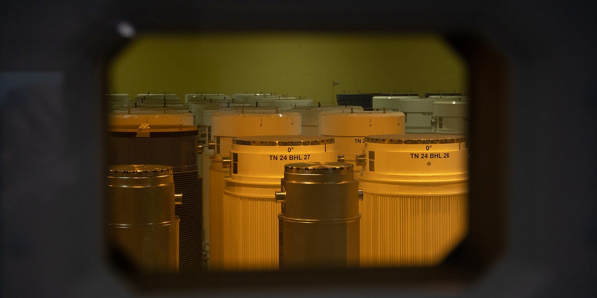I wonder who is the mysterious buyer and where is the radioactive gas going to end up…